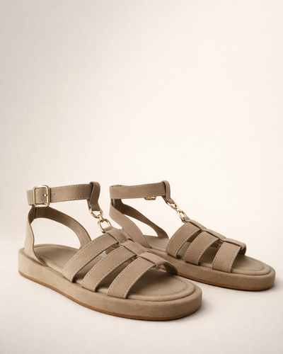 Sandália Sahara Soft – Nude Elegance