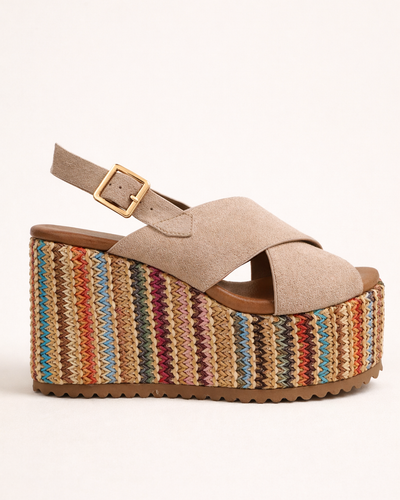 Sandália Boho Sunset Platform