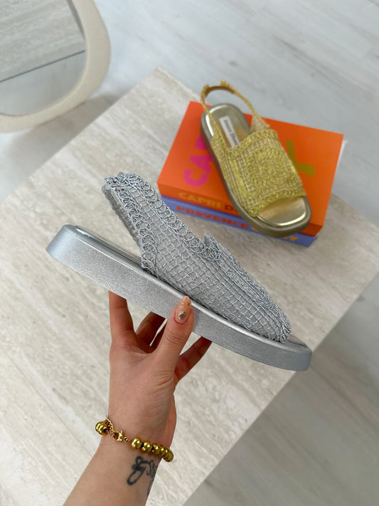 Sandália Cora Silver