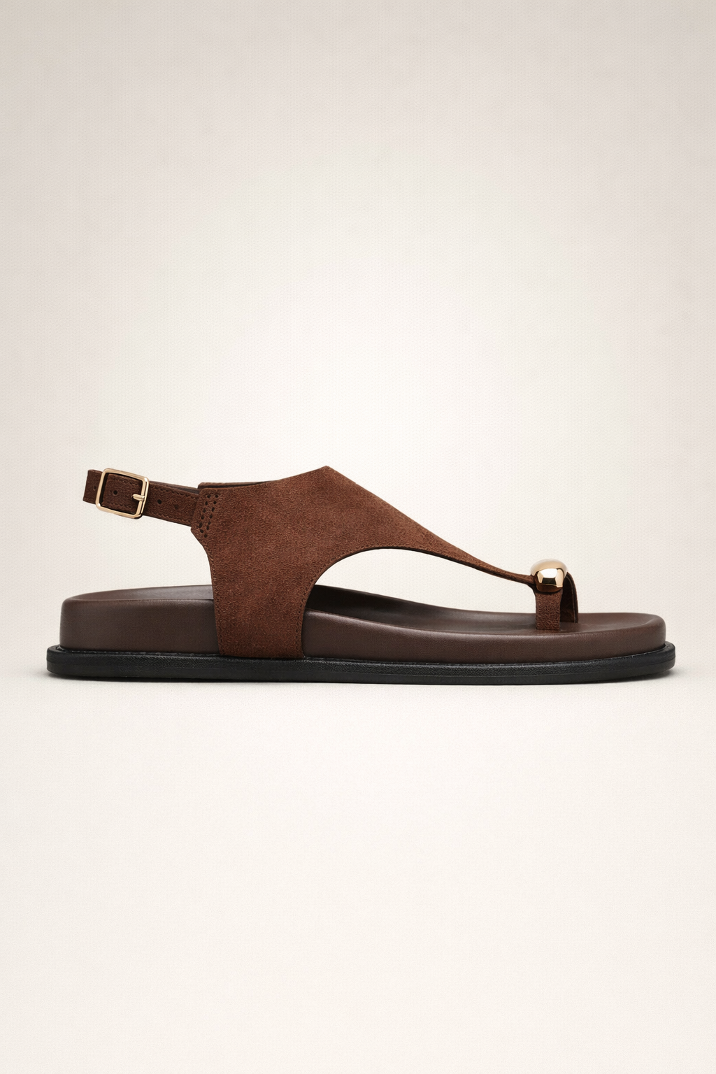 Golden Touch Sandal – Chocolate Luxe