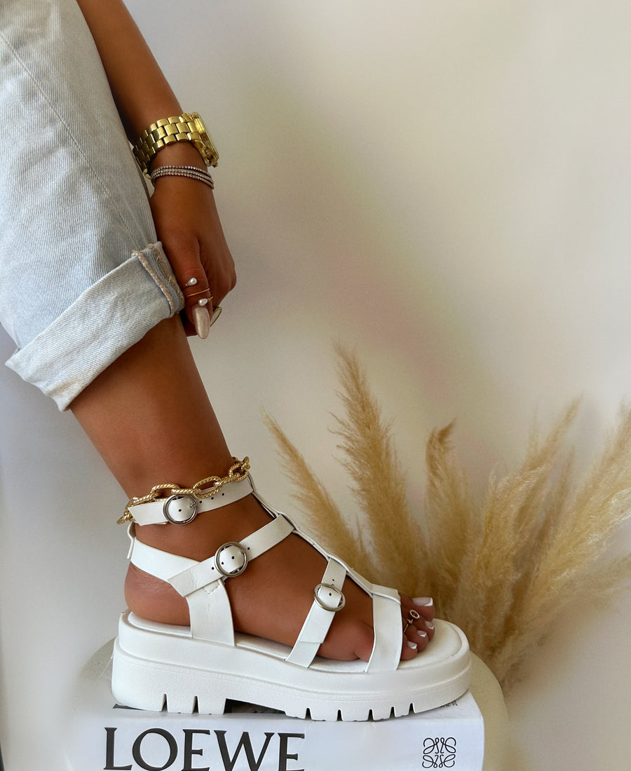 Sandalia Dery Blanca