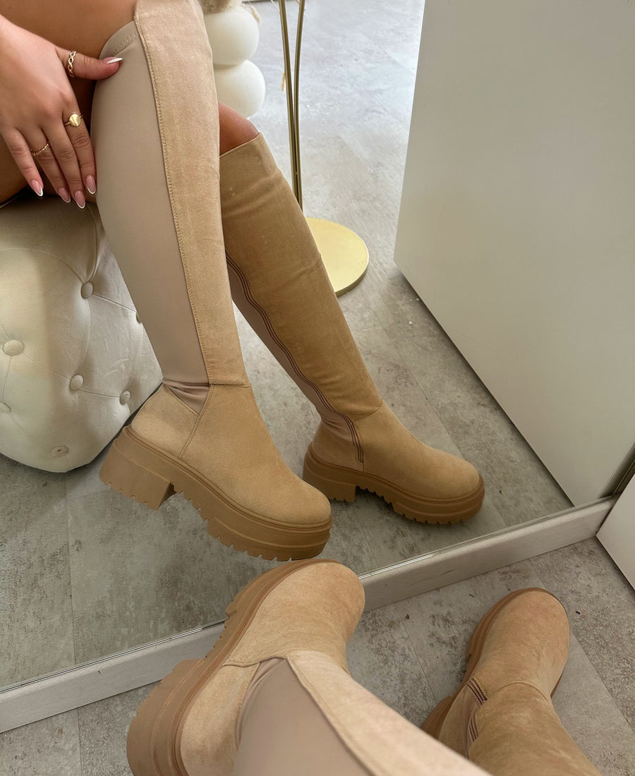 Bota Âmbar Nude