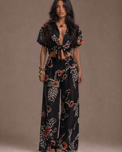 Conjunto Boho Noir — Exclusivo Amora Shoes