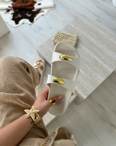 Sandalia Lusyi White