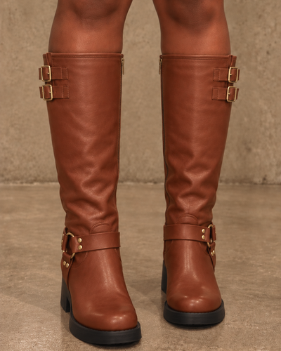 Bota Dakota Buckle Brown