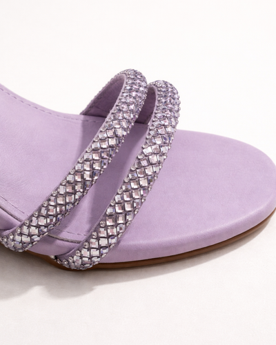 Sandalia Lila Crystal Wrap