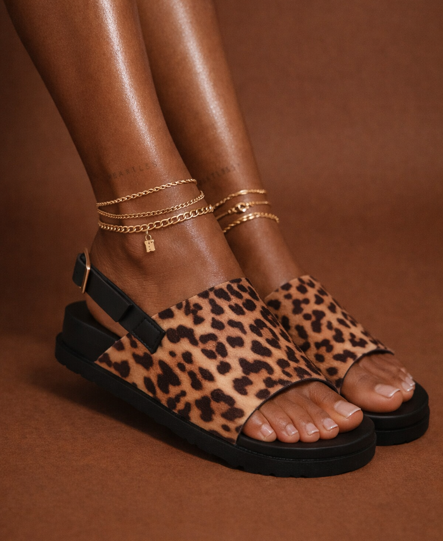 Sandalia Chic Leopardo
