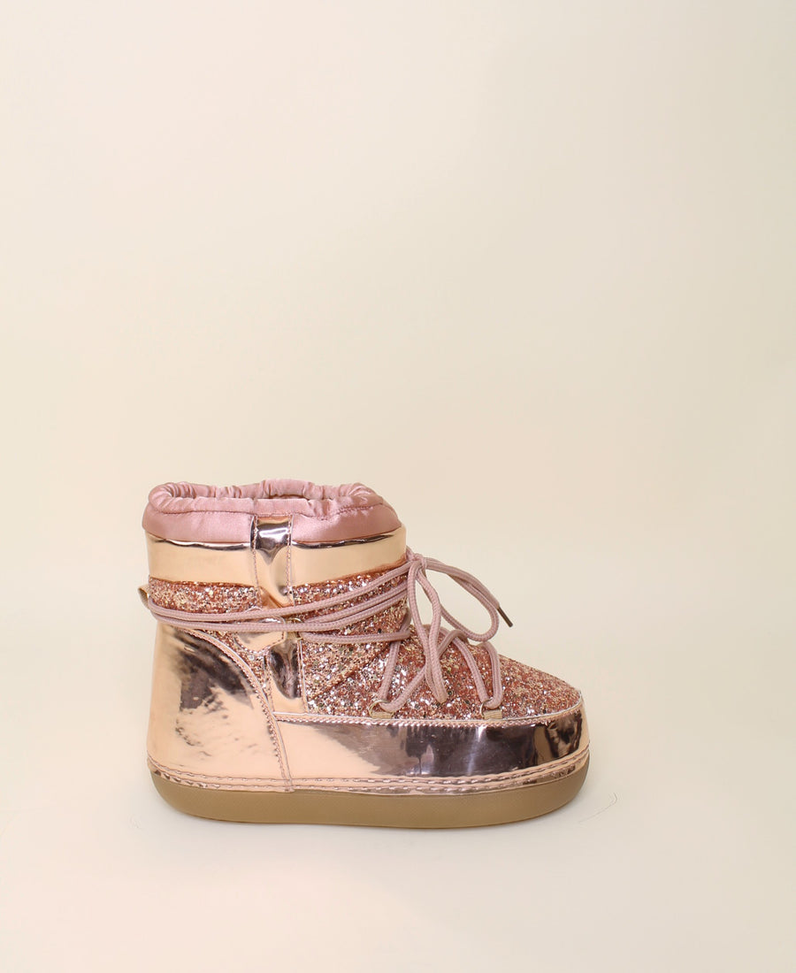 Bota Satin Rose