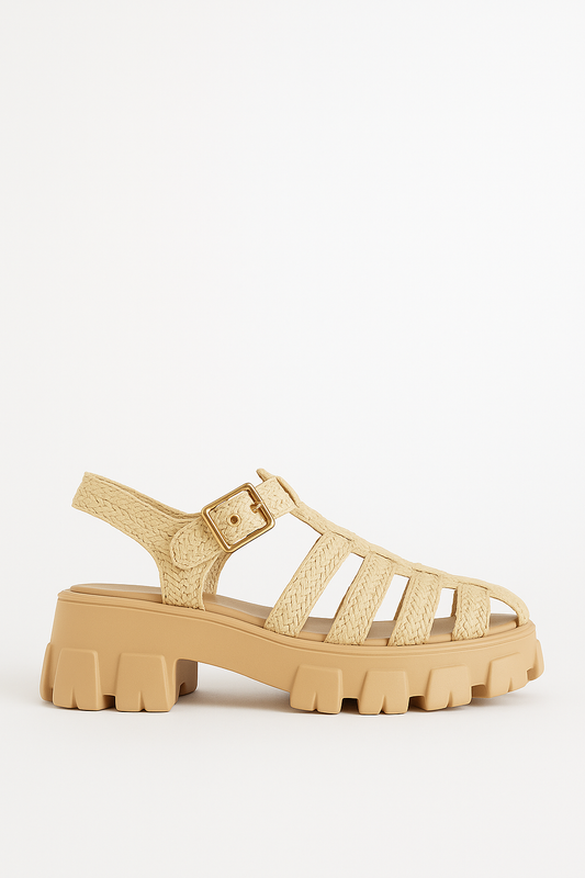 Sandália Adinyar Nude