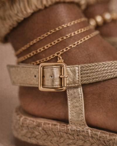 Sandália Braided Natural – Summer Essential
