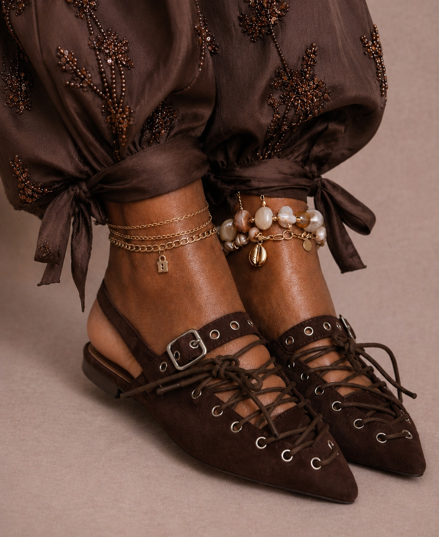 Ballerina Lace Chocolate