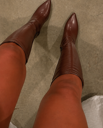 Bottes muse marron