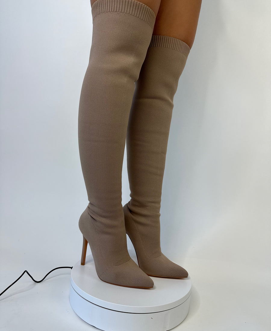Bottes Alyna Nude