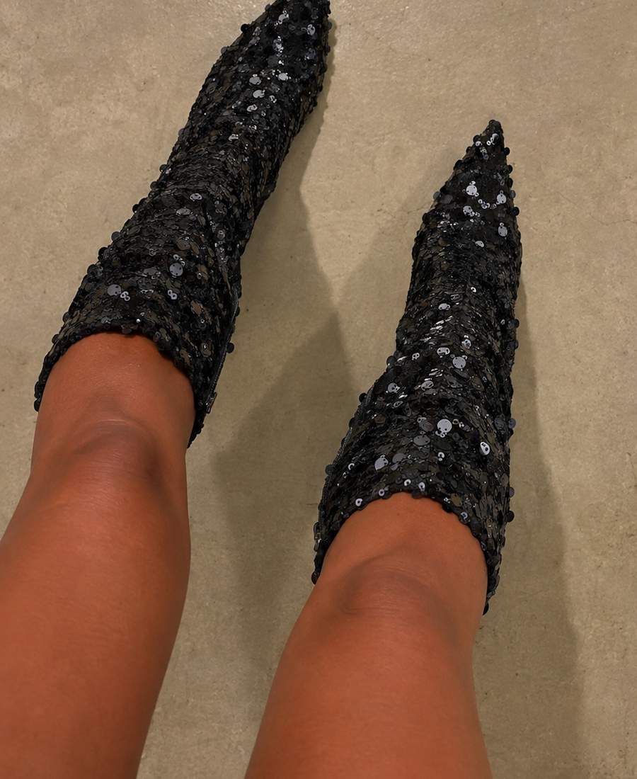 Bota Midnight Sequin