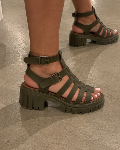 Sandália Khaki Urban
