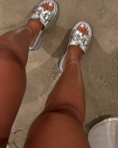 Sandália Capri Silver
