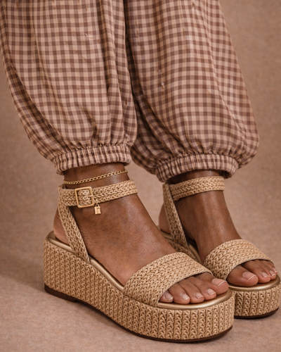 Sandalia Natural Weave – Summer Texture