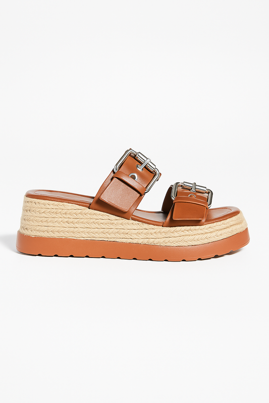 Sandália Daylamy Camel