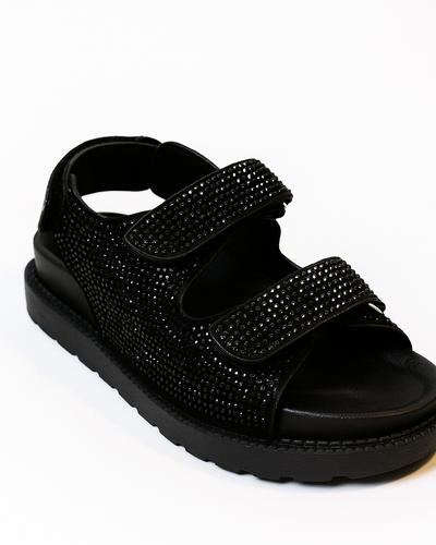 Sandalia Midnight Crystal