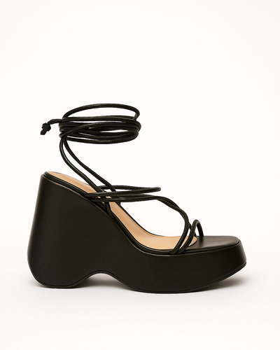 Sandalia Lys Negra