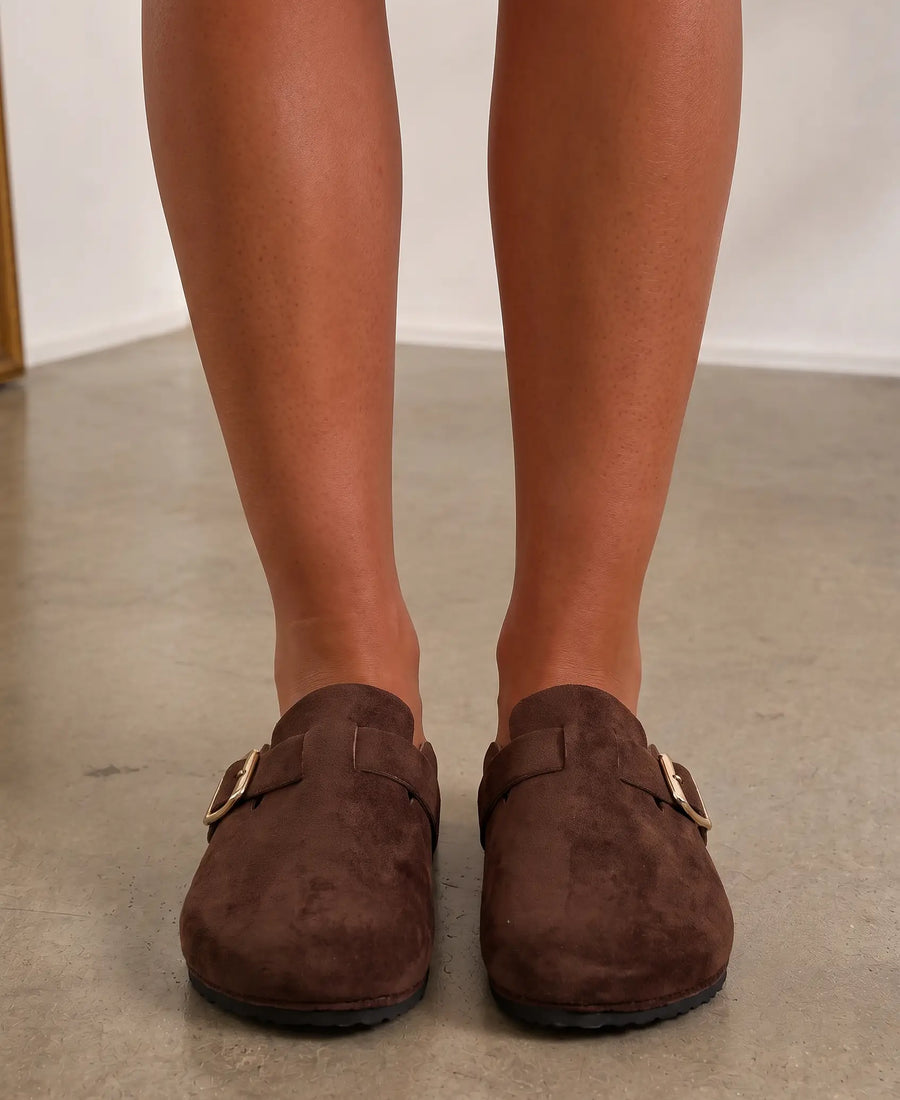 Mule Épure Brown