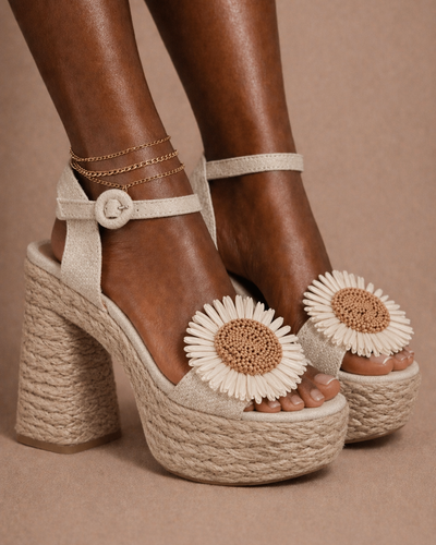 Sunflower Platform Sandal