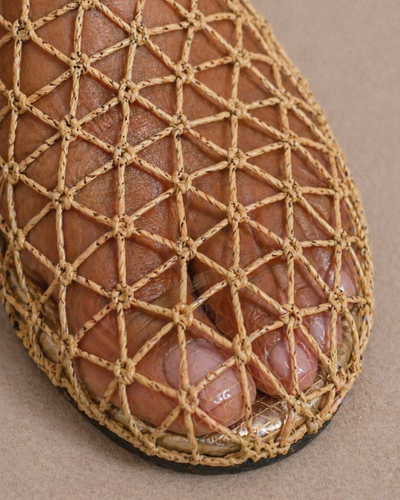 Net Weave Mule Flats