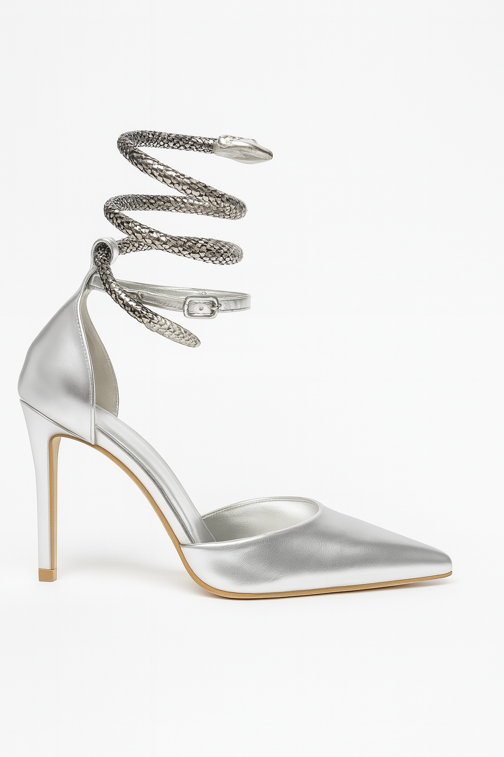 Stiletto Emma Silver
