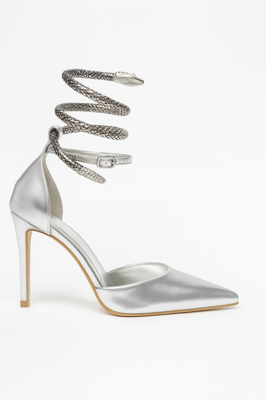 Stiletto Emma Silver