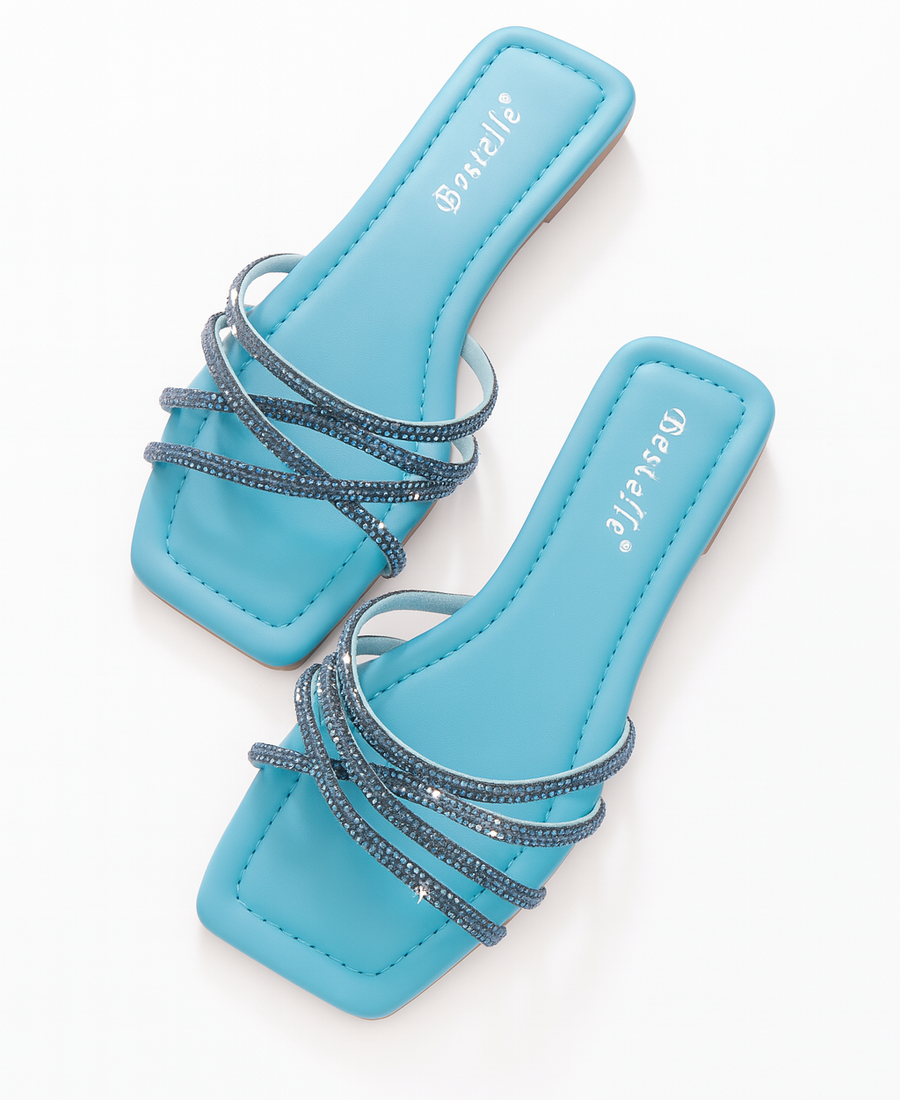 Chinelo Mavie Blue