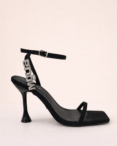 Sandalia Noir Icon Heels