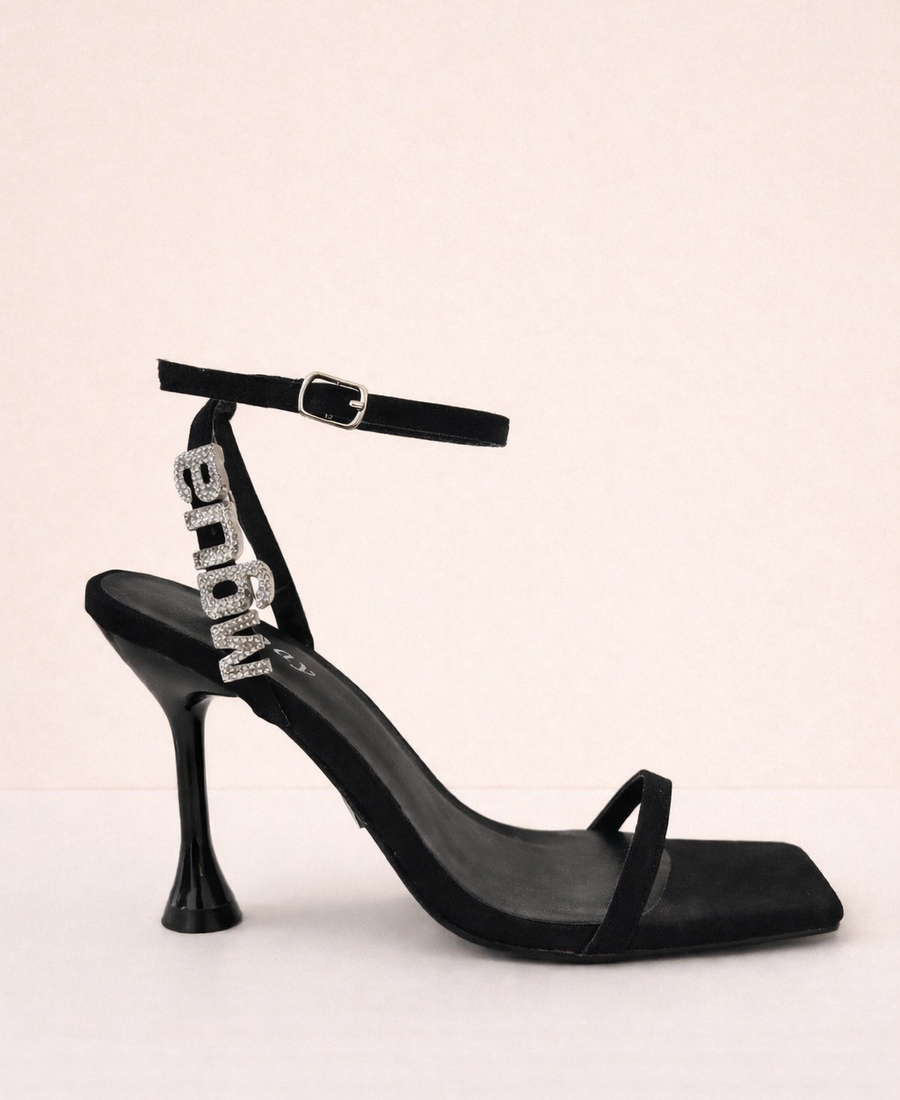 Sandalia Noir Icon Heels