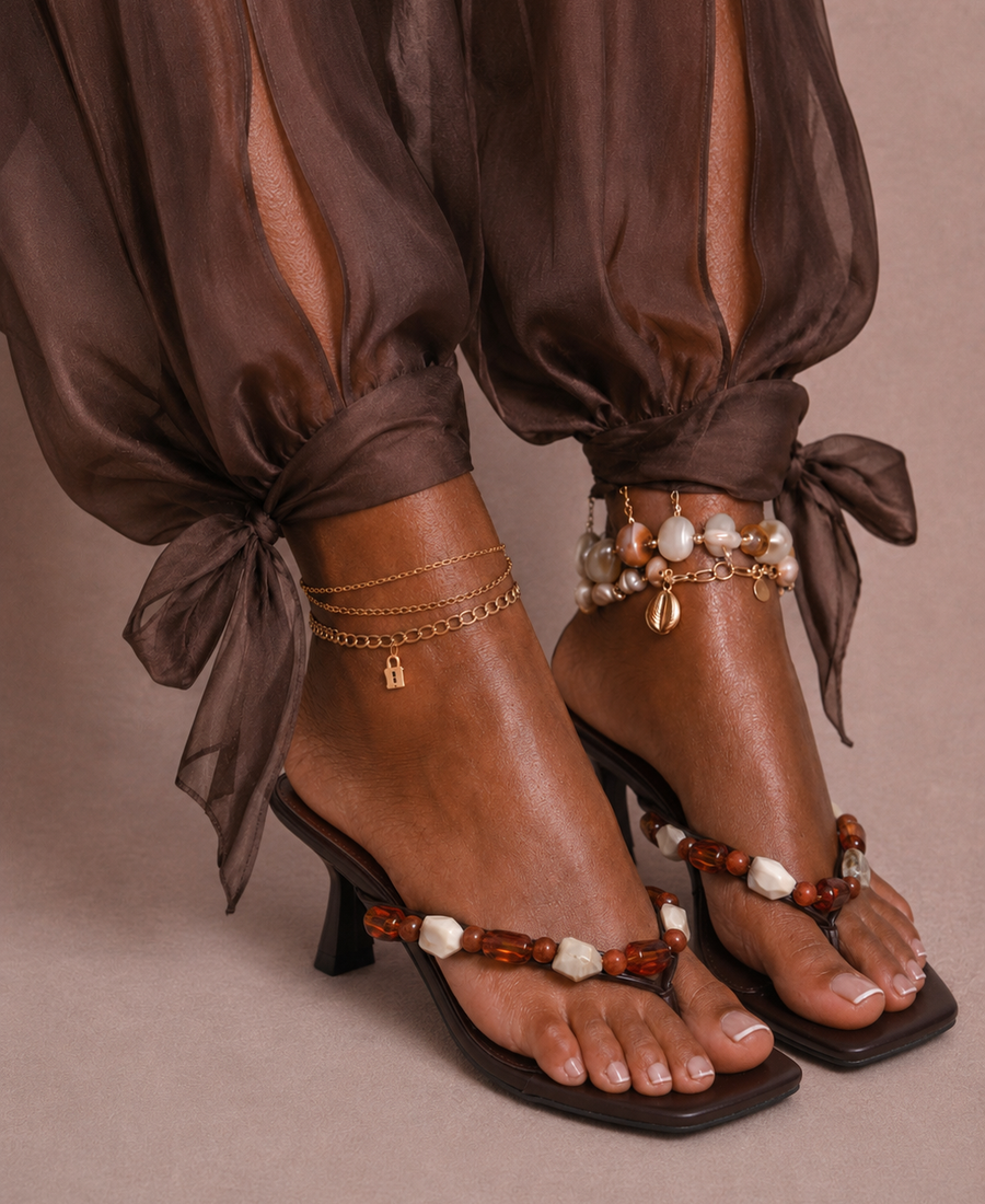 Amber Jewel Sandal