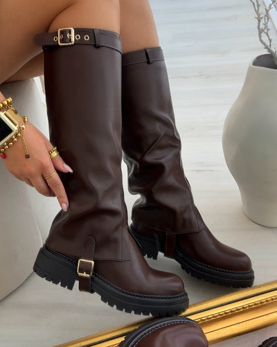 Bottine Luciy marron