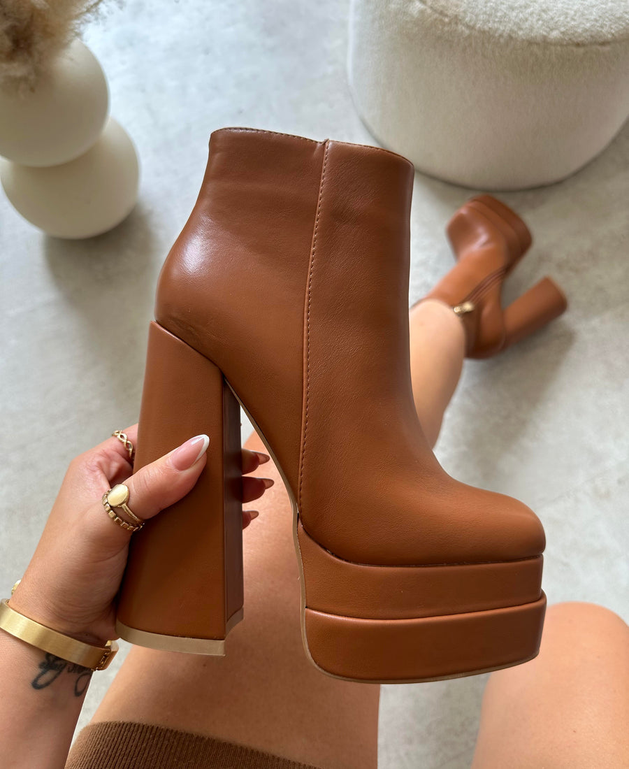 Bottine Evya Camel