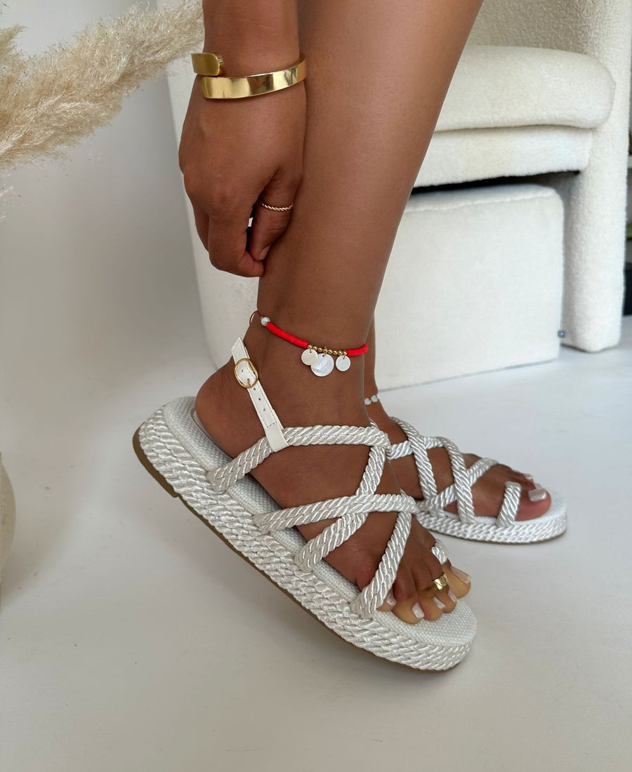 Sandalia Blanca Agnes