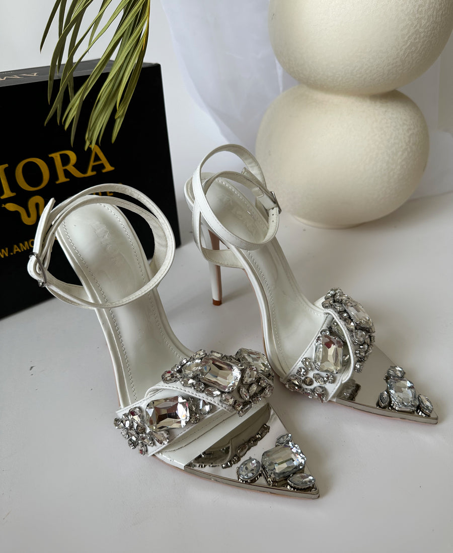 Sandália Cristal White