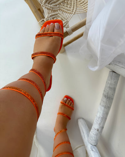 Sandalias Bian Orange