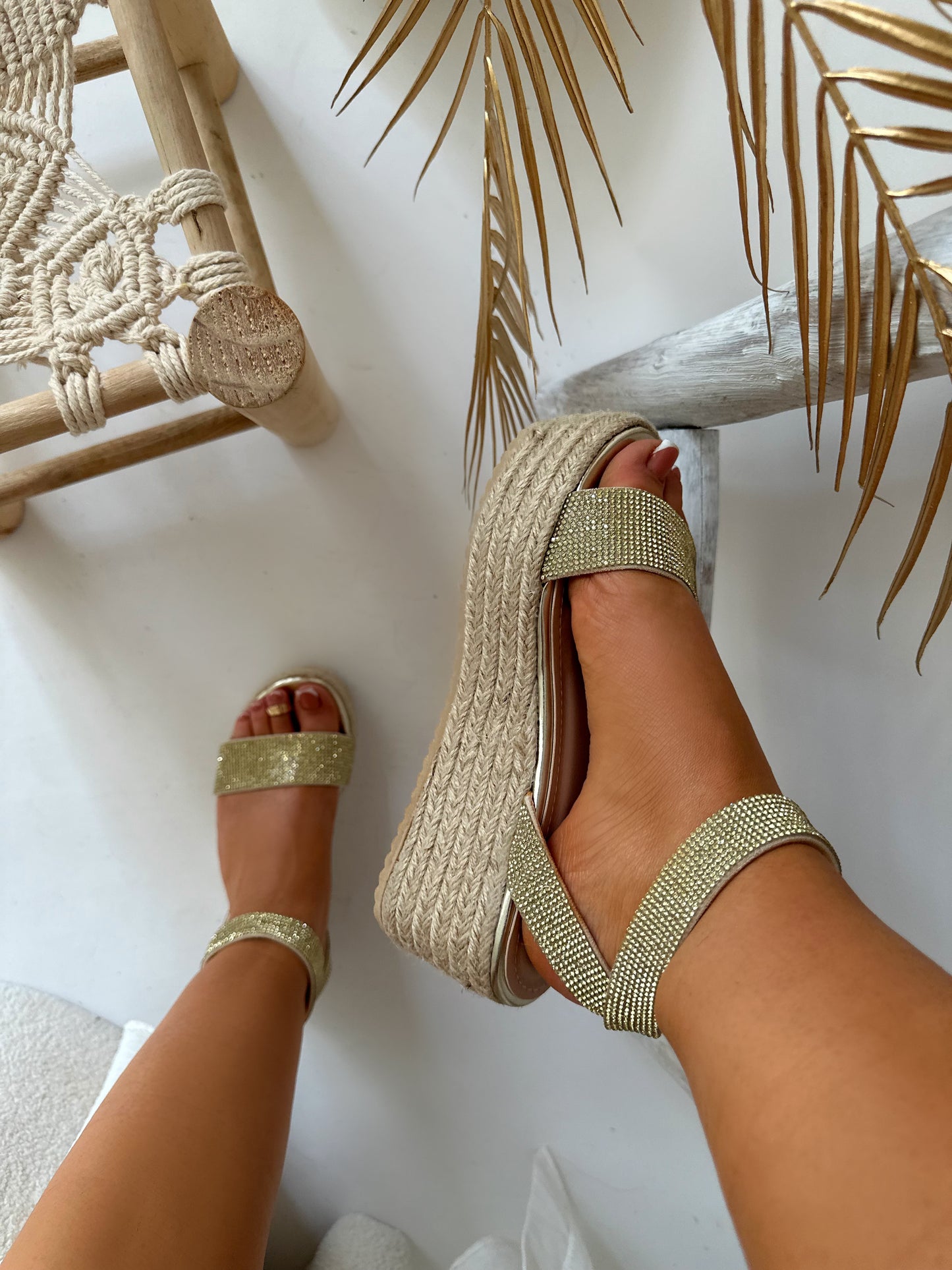 Sandália Kyali Gold