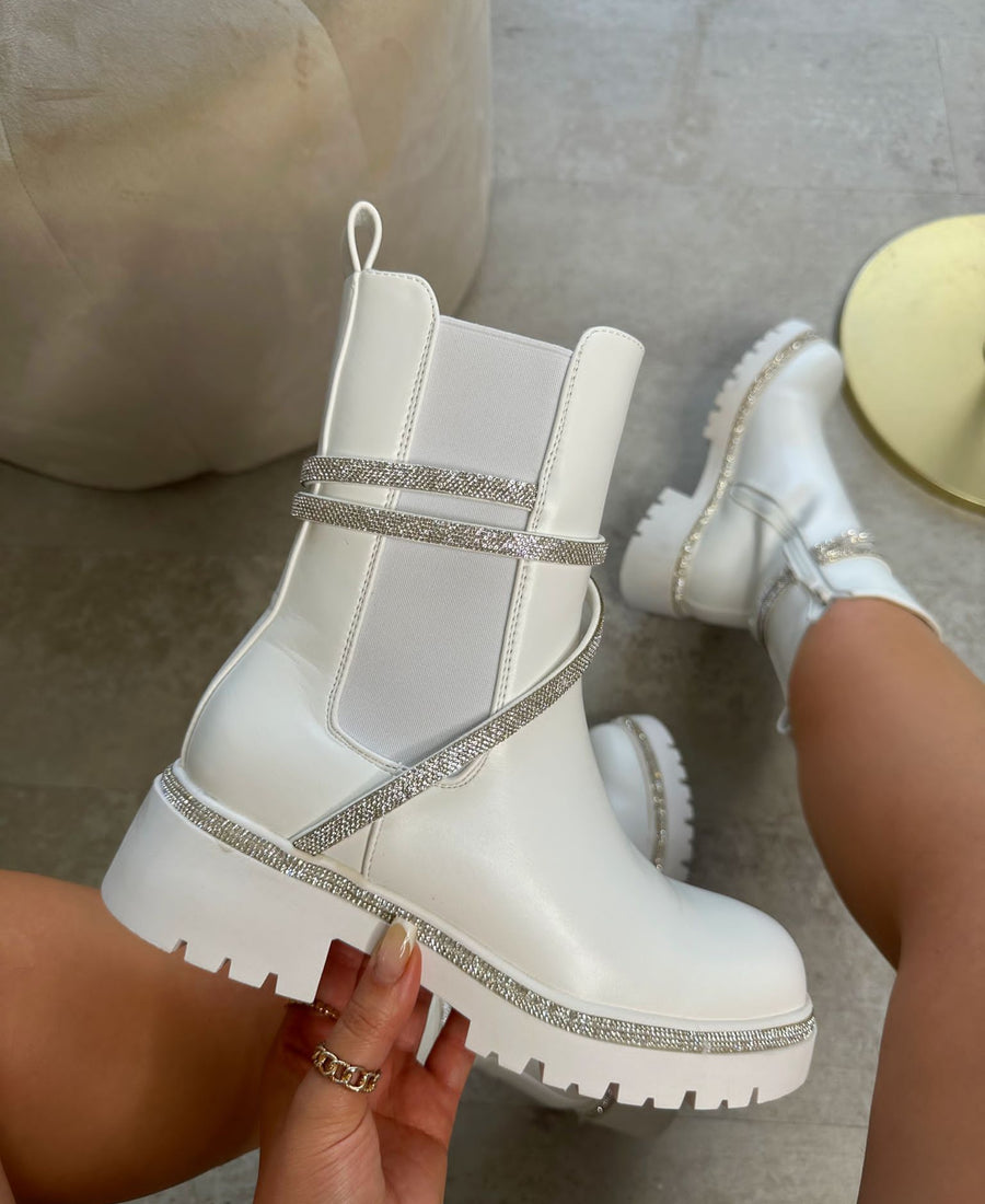 Bota Lilian Blanca
