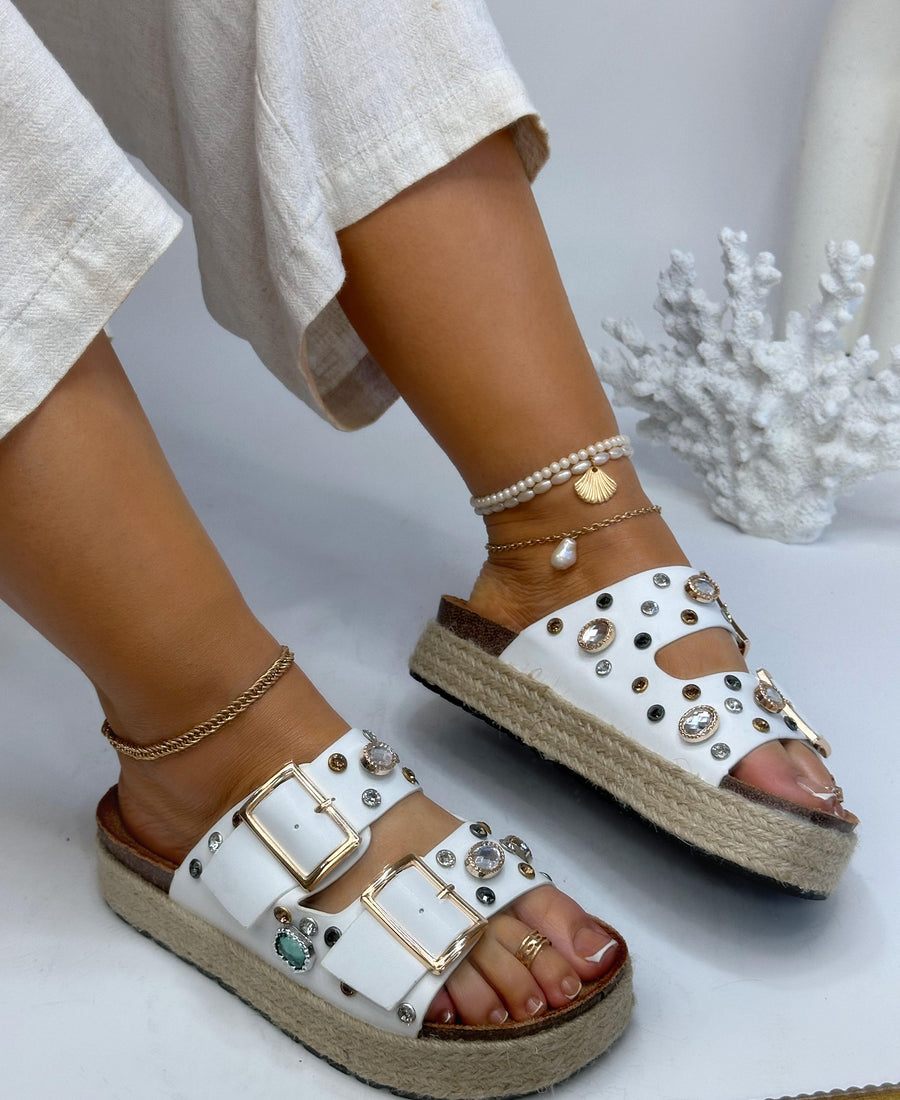 Chanclas Luna Blancas