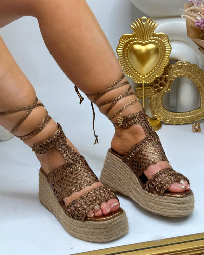 Sandalia Beta Camel