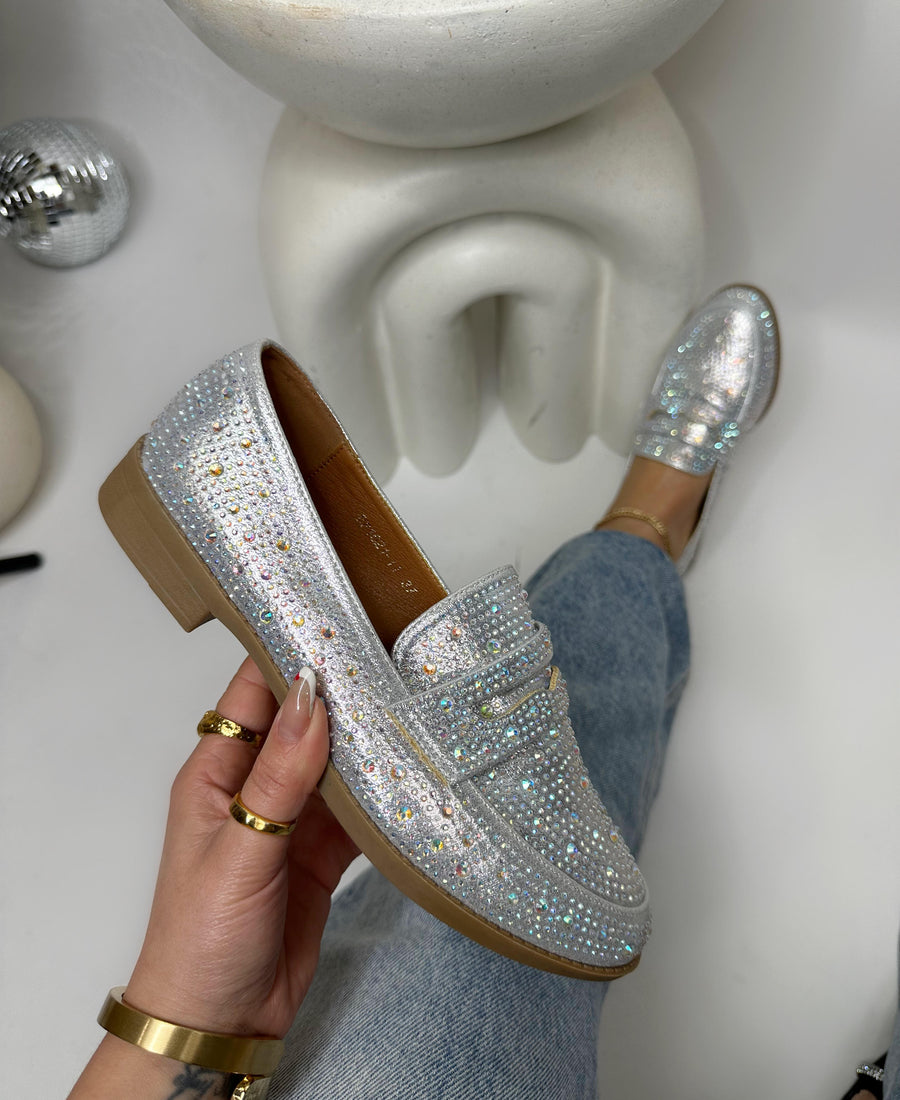 Chaussure Lucy argentée