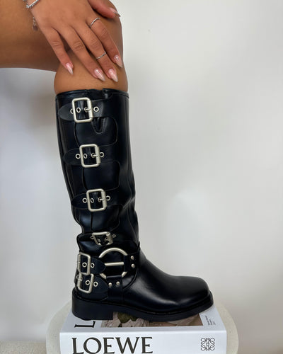 Bota negra Anny