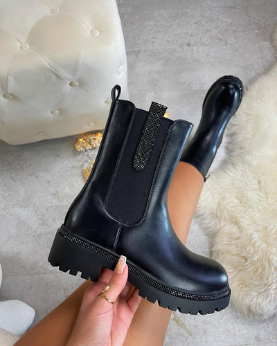Bottes noires Sia