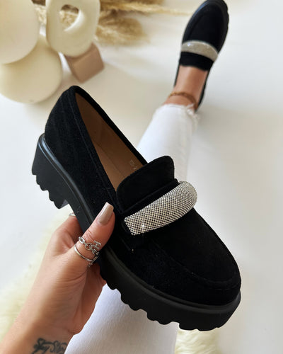 chaussures noires karol