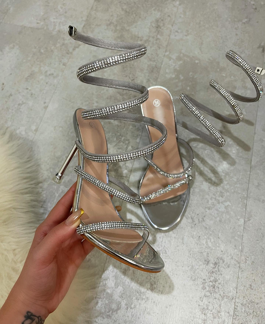 Sandália Alba Silver
