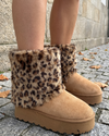 Botas Aspen Leopard — Camel