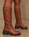 Bota Dakota Buckle Brown