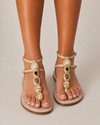 Sandalia Riviera Éclat Beige